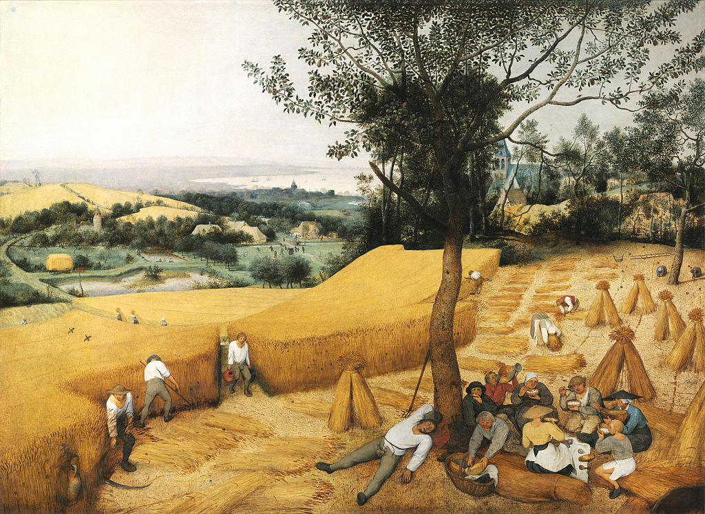 The Harvesters by Pieter Brueghel the Elder