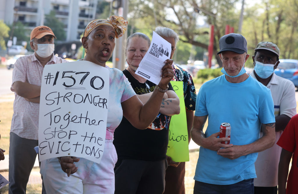 Tenants of a low-rent apartment in northwest Toronto at 1570 Lawrence West are on edge, after recieving N13 notices from their new landlord -- a company that recently issued a memo saying its intention was to vacate all units and bring in a new "demographi