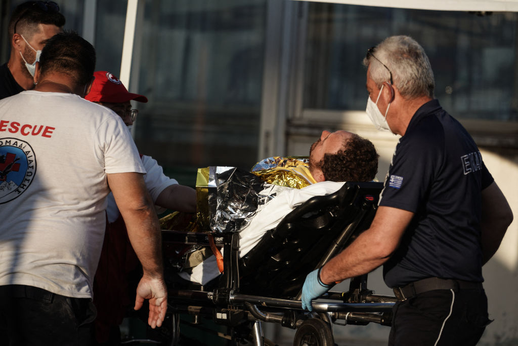 GREECE-EUROPE-MIGRANTS-ACCIDENT