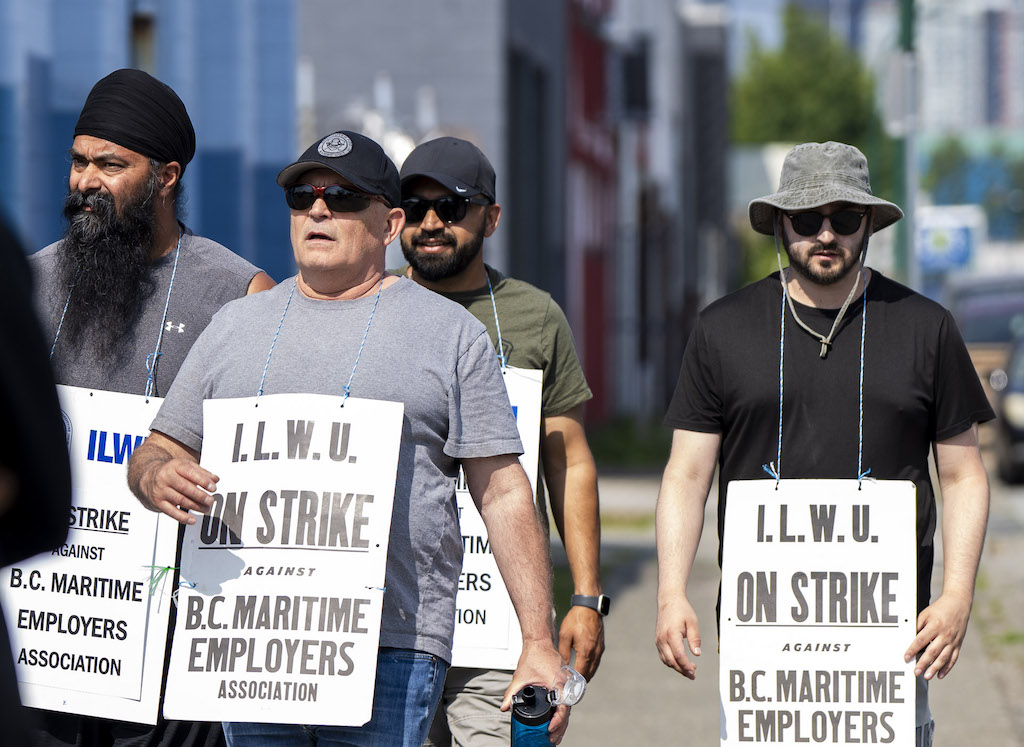 Vancouver Port Strike Negotiations Pause As Vessels Pile Up