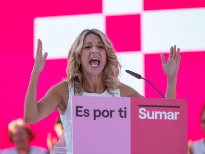 Yolanda Diaz at Sumar Party Closing Rally