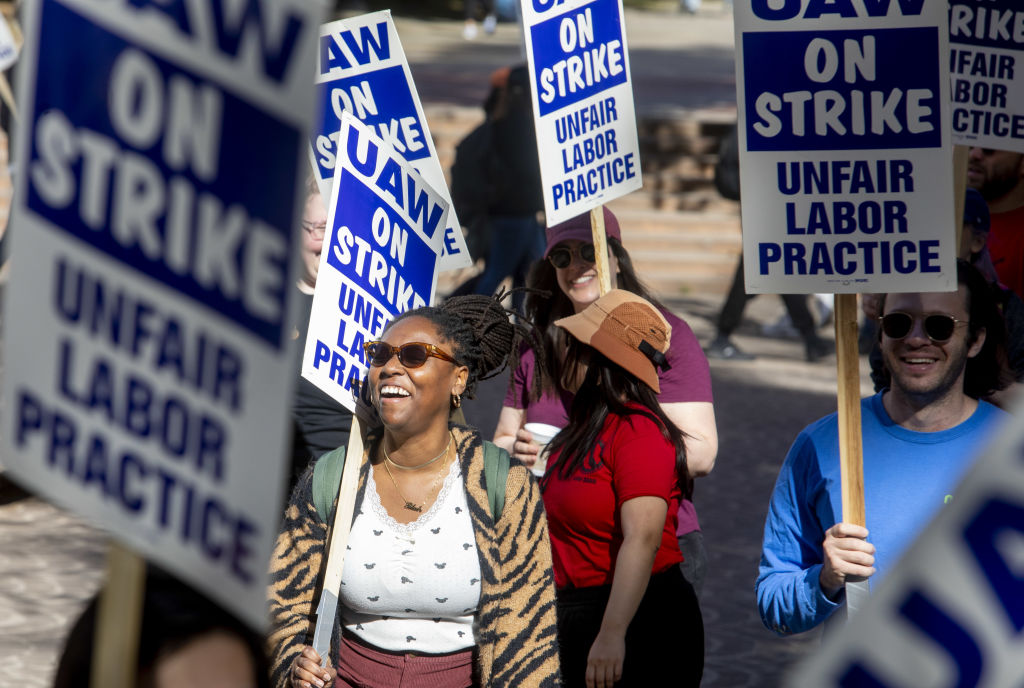 Academic Workers Strike At University Of California Los Angeles