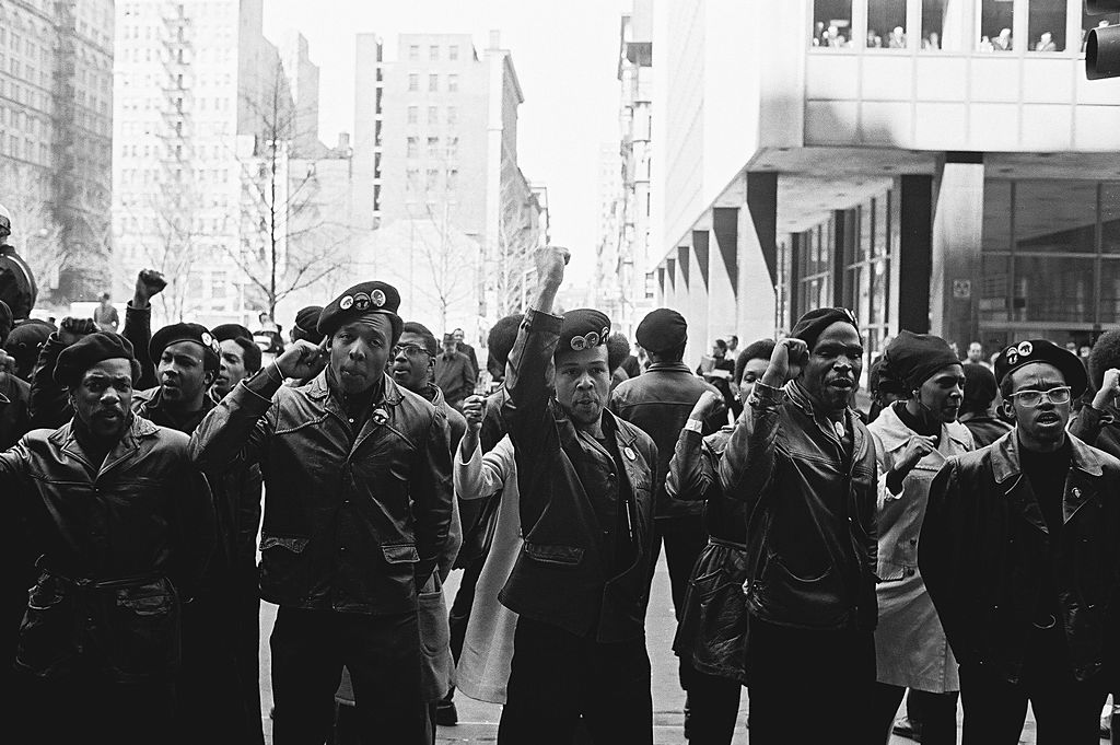 Black Panthers Protest 'Panther 21' Trial