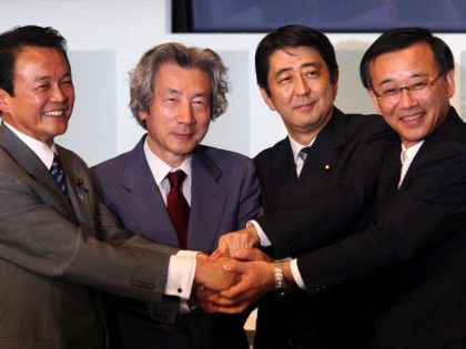 Shinzo Abe elected as ruling party president, set to be Japan's Prime Minister.
