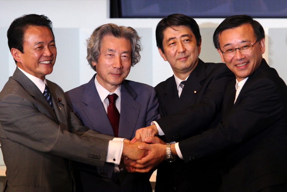 Shinzo Abe elected as ruling party president, set to be Japan's Prime Minister.