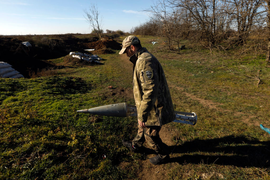 The village of Shyroke was liberated 10 days ago from Russian occupation. There are still spent shells and artillery around the village along with bunkers used by troops.