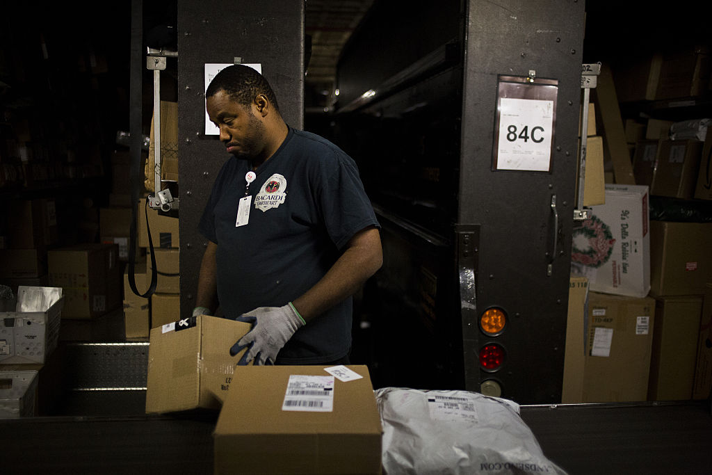 Inside A United Parcel Service Inc. Distribution Facility On Cyber Monday