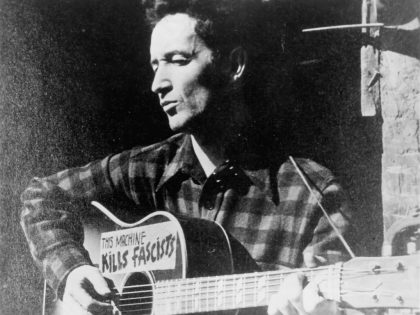 Photo of Woody Guthrie