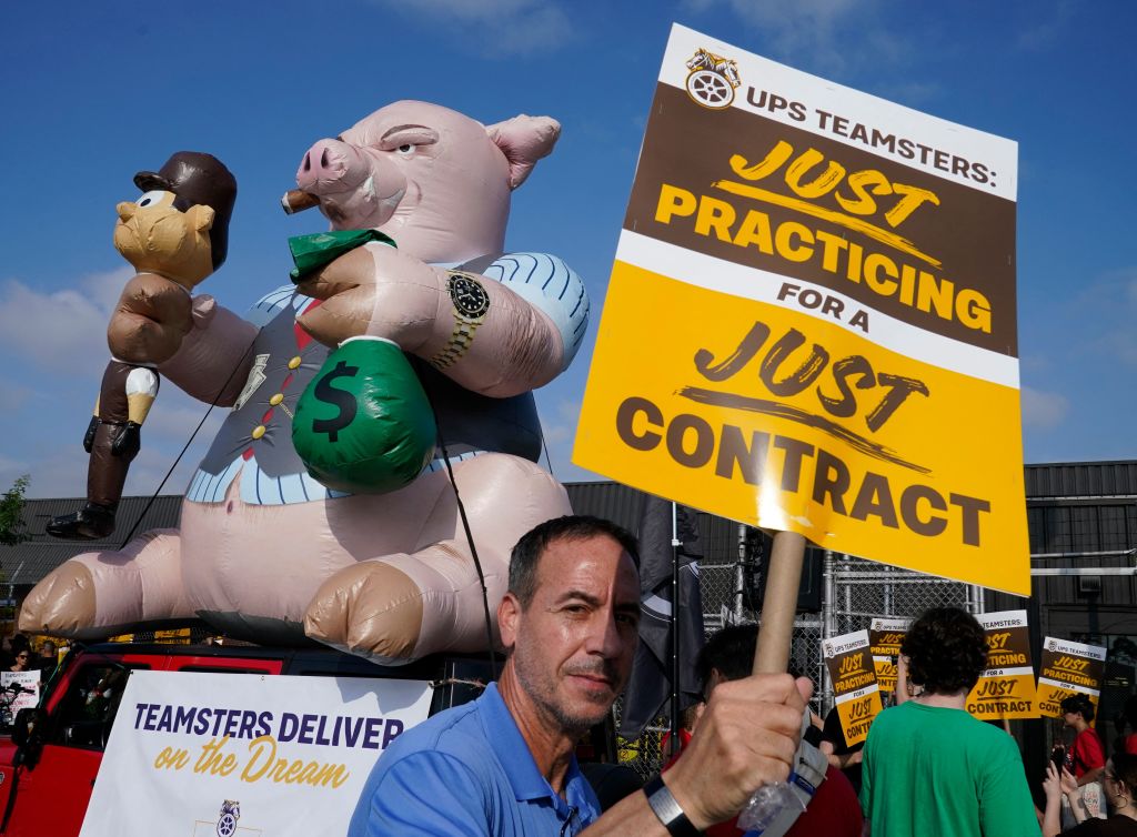 US-ECONOMY-LABOR-LOGISTICS-STRIKE-TEAMSTERS