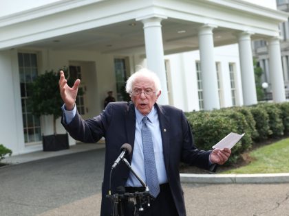 Sen. Sanders Meets With President Biden At The White House To Discuss Labor Issues
