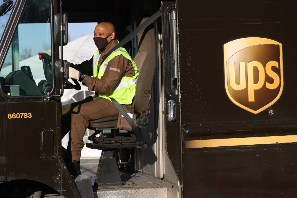 Transportation Secretary Buttigieg Tours UPS Facility Distributing Vaccines