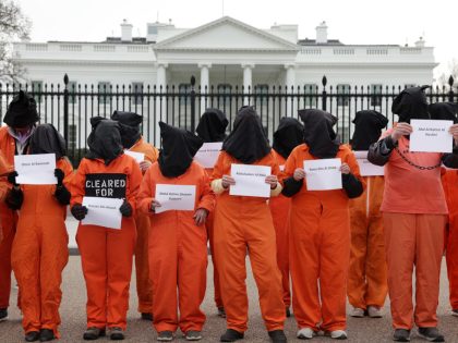 Human Rights Activists Hold Protest Against Guantanamo Bay Prison