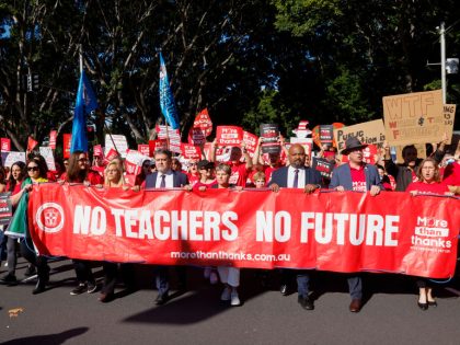 Thousands Of NSW Teachers Strike As Part Of Industrial Action Over Stalled Wage Negotiations