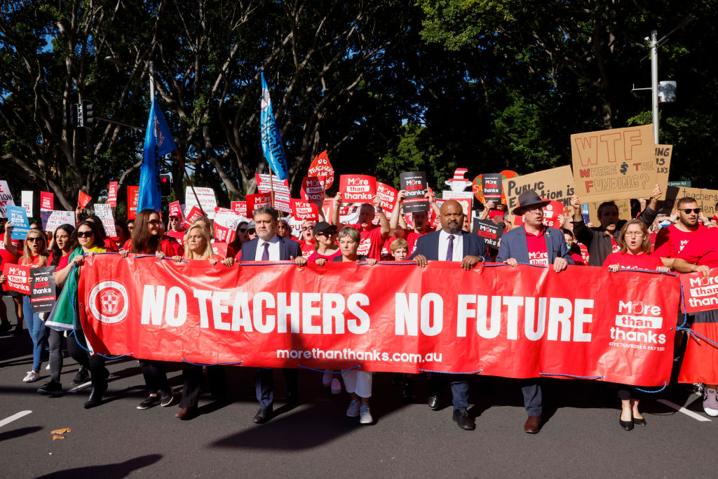 Thousands Of NSW Teachers Strike As Part Of Industrial Action Over Stalled Wage Negotiations