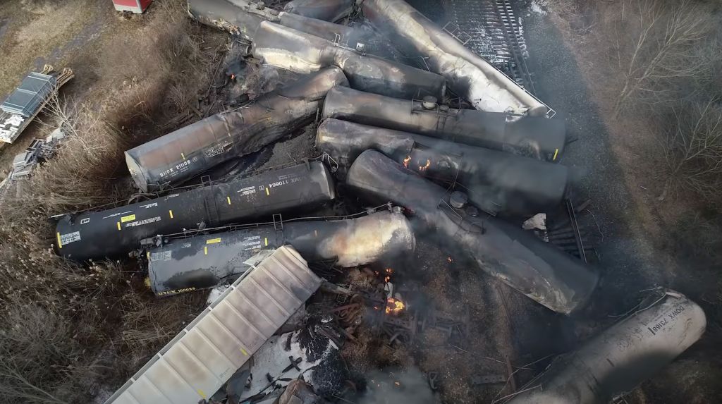 U.S.-OHIO-FREIGHT TRAIN-TOXIC CHEMICALS-DERAILMENT