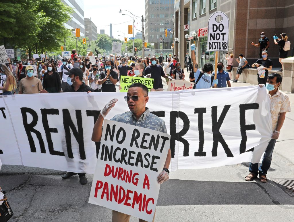 Queens Park Rent Protest