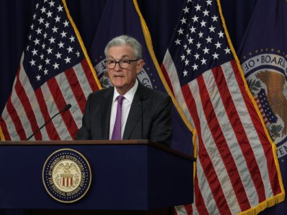 Federal Reserve Chair Jerome Powell Holds His News Conference After The Federal Open Market Committee Meeting