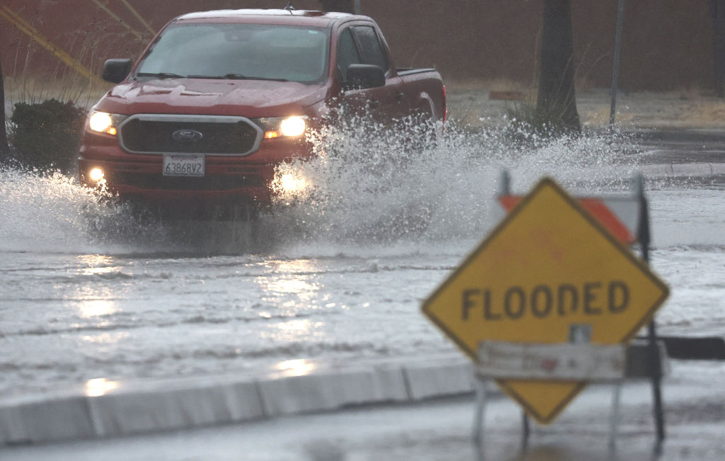 Tropical Storm Hilary Brings Wind and Heavy Rain to Southern California