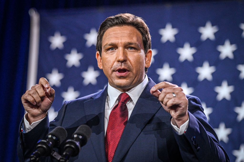 TOPSHOT-US-VOTE-ELECTION-FLORIDA-DESANTIS