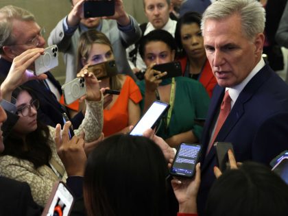 Speaker McCarthy Speaks To Press After Freedom Caucus Meeting