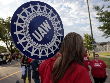 UAW Members Participate In Labor Day Parade