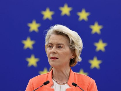 European Commission President Ursula von der Leyen Delivers State Of The Union Speech