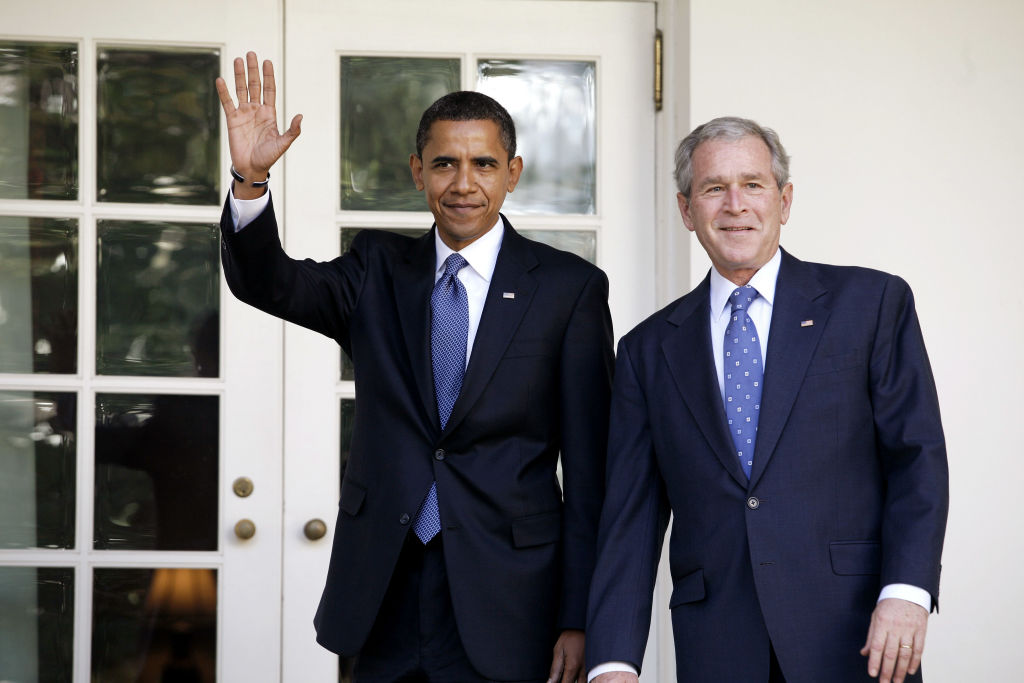 Bush Welcomes President-Elect Obama To White House