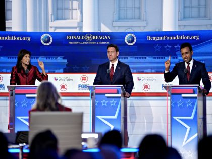 2024 Presidential Candidates Participate In Republican Primary Debate