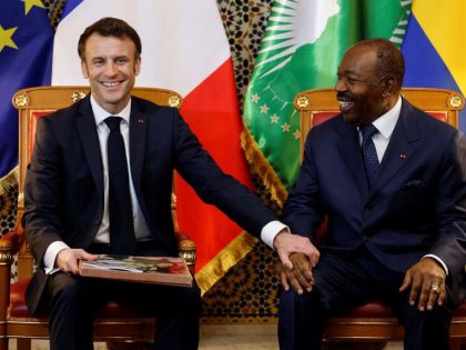 TOPSHOT-GABON-FRANCE-POLITICS-DIPLOMACY-AFRICA