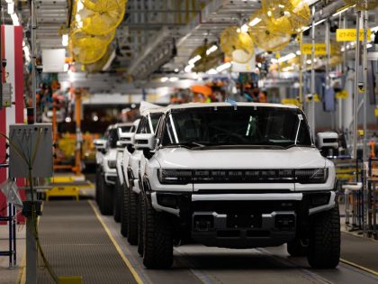 President Biden Visits General Motors' Factory Zero Electric Vehicle Factory