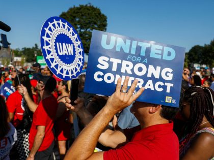 United Auto Workers Members March In Detroit Labor Day Parade