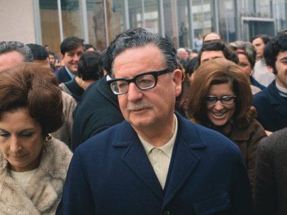 Salvador and Hortensia Allende