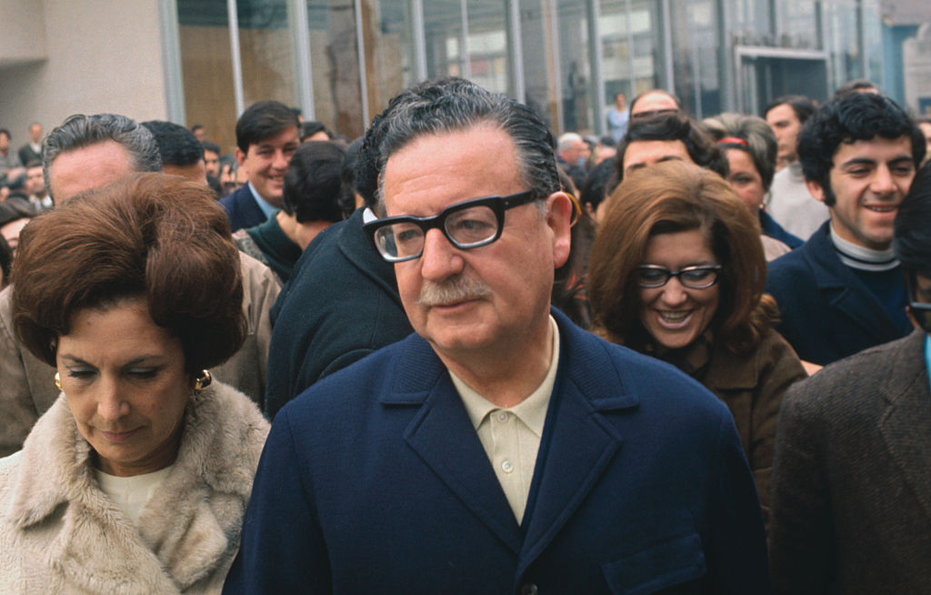 Salvador and Hortensia Allende