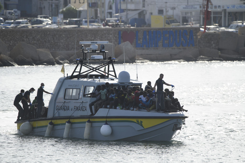 Emergency situation in Italy's Lampedusa