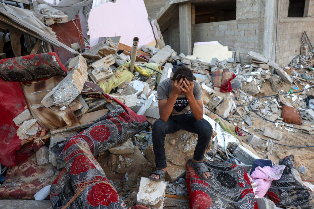 TOPSHOT-PALESTINIAN-ISRAEL-CONFLICT