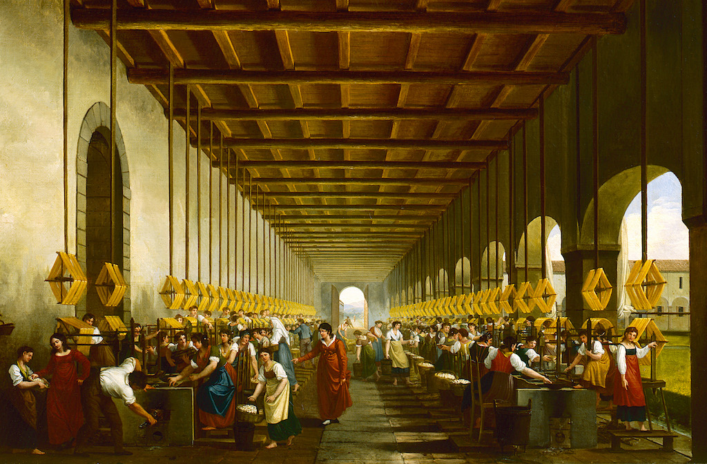 Textile Mill In Bergamo