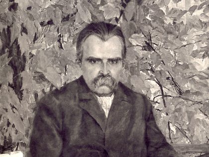 Portrait Of Friedrich Nietzsche