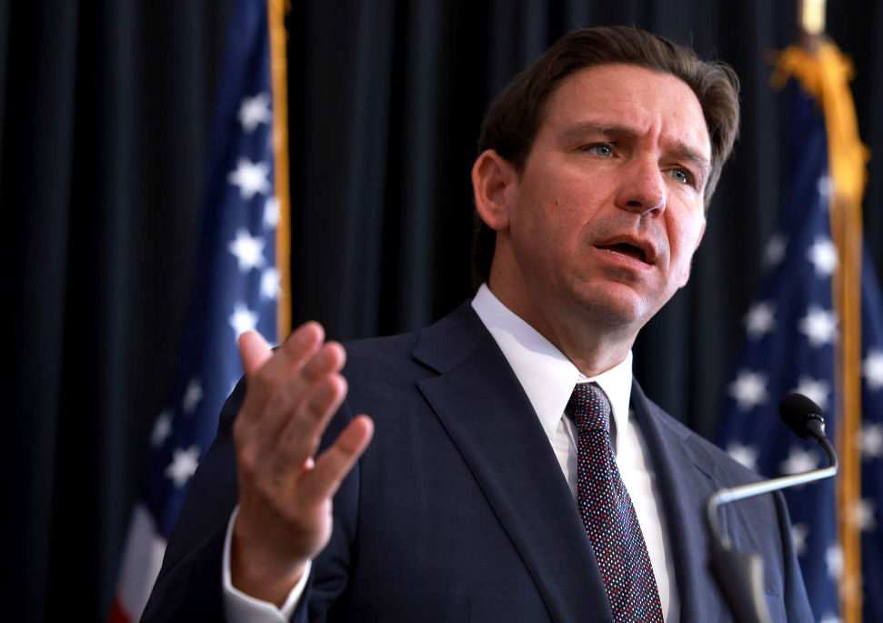 Florida Governor DeSantis Campaigns For President In Tampa