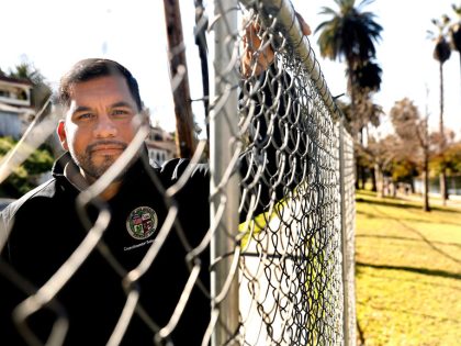 Echo Park Lake, Hugo Soto-Martinez, fences.