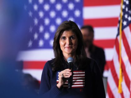 Republican Presidential Candidate Nikki Haley Campaigns In New Hampshire