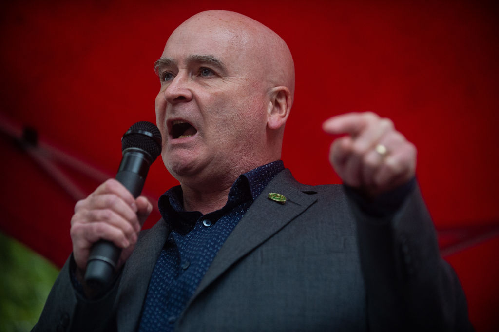 RMT Union Stages Downing Street Protest Against Ticket Office Closures