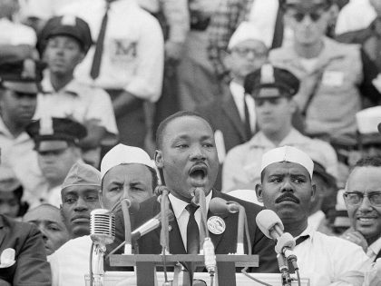 Martin Luther King, Jr. Delivering His Famous Speech