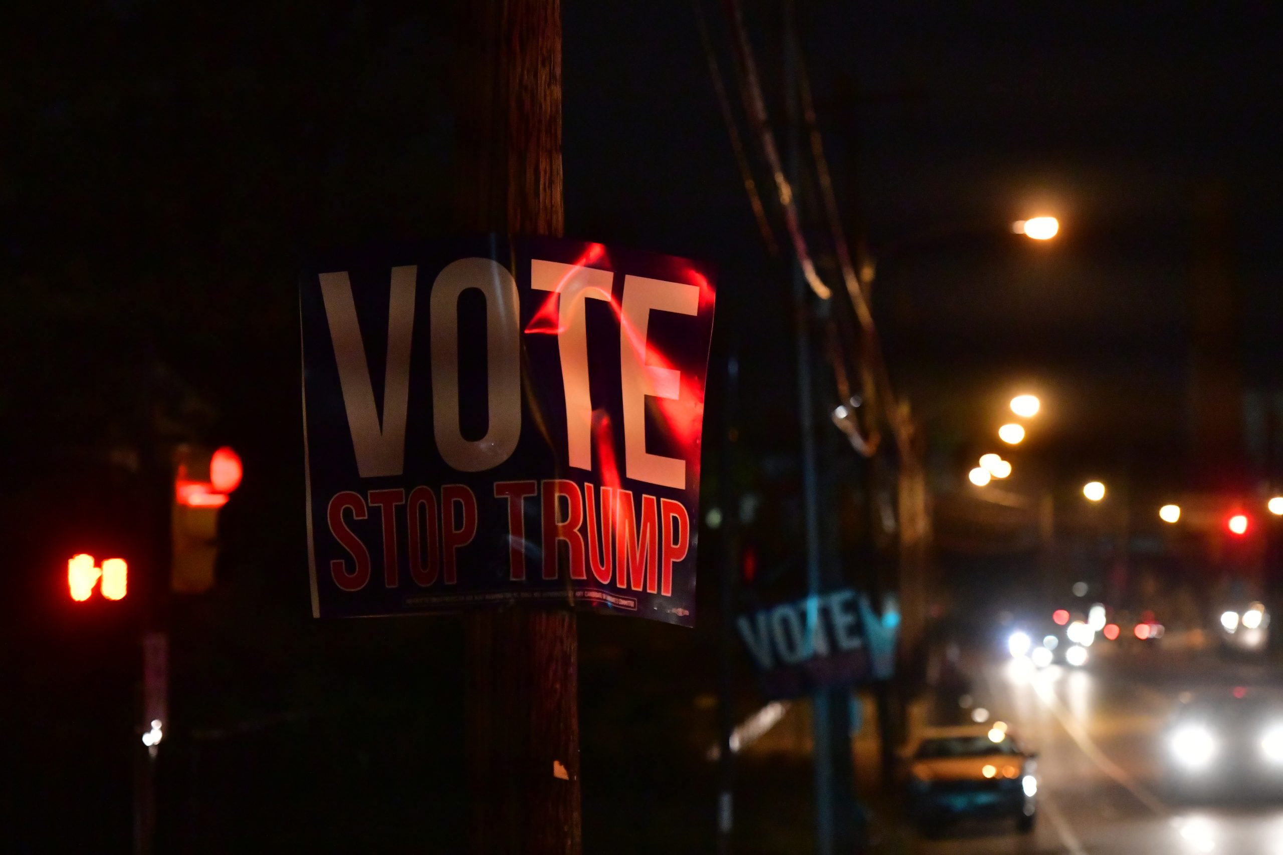 Voters Head To The Polls On Last Day Of Early Voting In Key Battle Ground State Of Pennsylvania