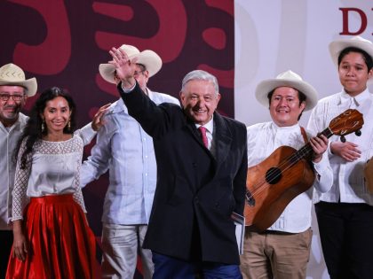 President Lopez Obrador Attends The Last Daily Morning Briefing Of His Tenure