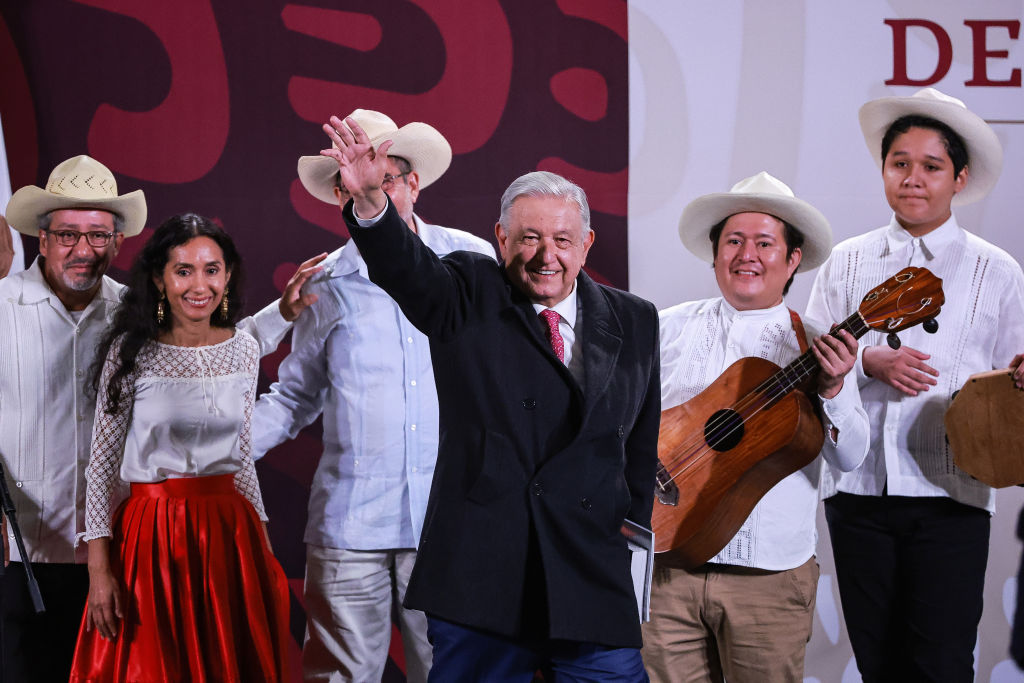 President Lopez Obrador Attends The Last Daily Morning Briefing Of His Tenure