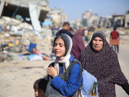 Forced migration of Gazans continues