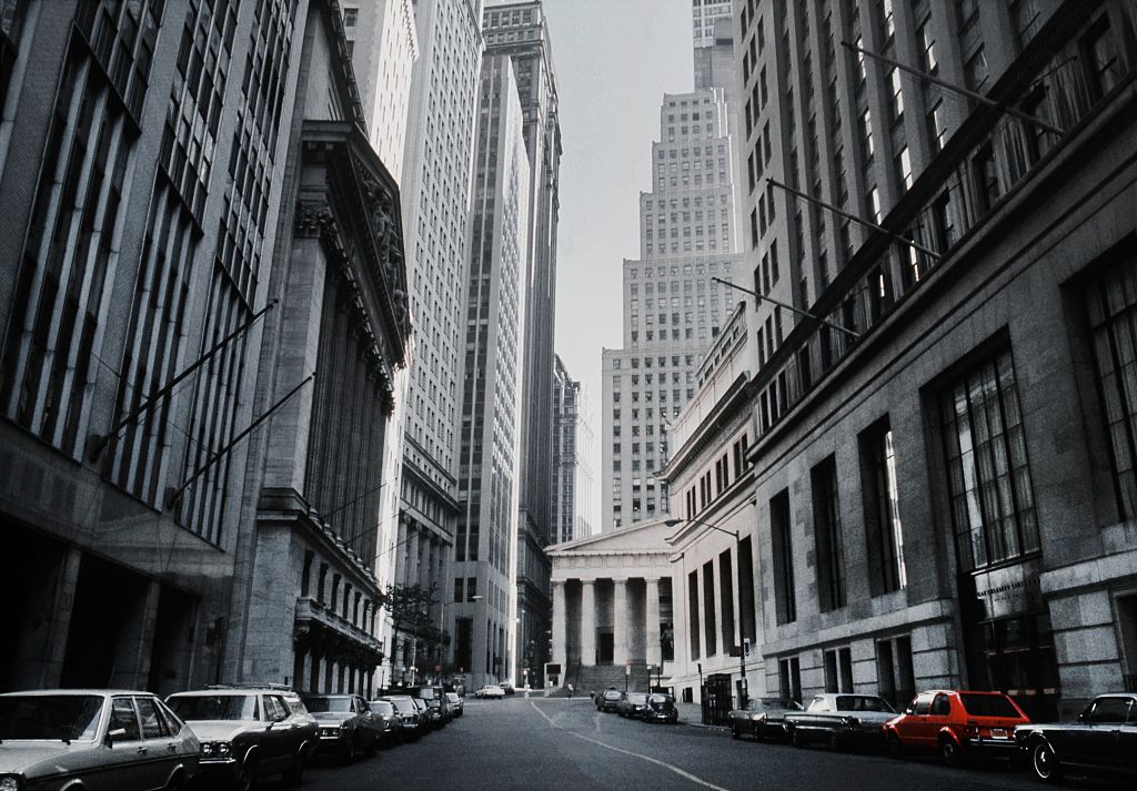 New York Street Scene In 1976