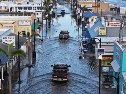 Hurricane Helene Hits Gulf Coast Of Florida