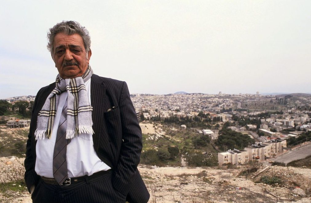 Writer Emile Habibi in Israel in February, 1991.