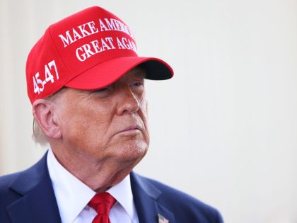 Donald Trump Visits Areas Affected By Hurricane Helene In Georgia